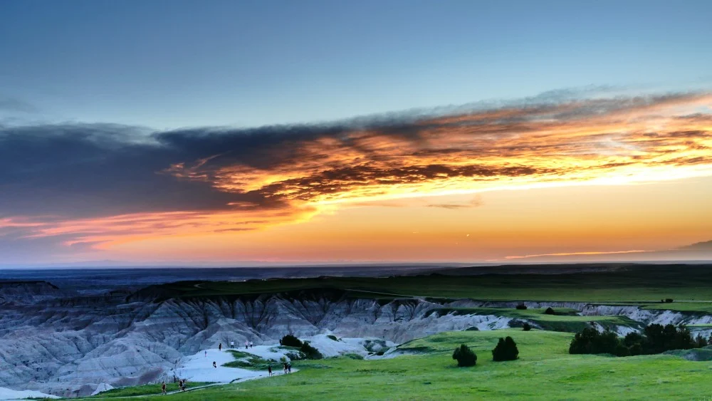 Fire in the Badlands - Fabrice Poussin Fire in the Badlands - Fabrice Poussin