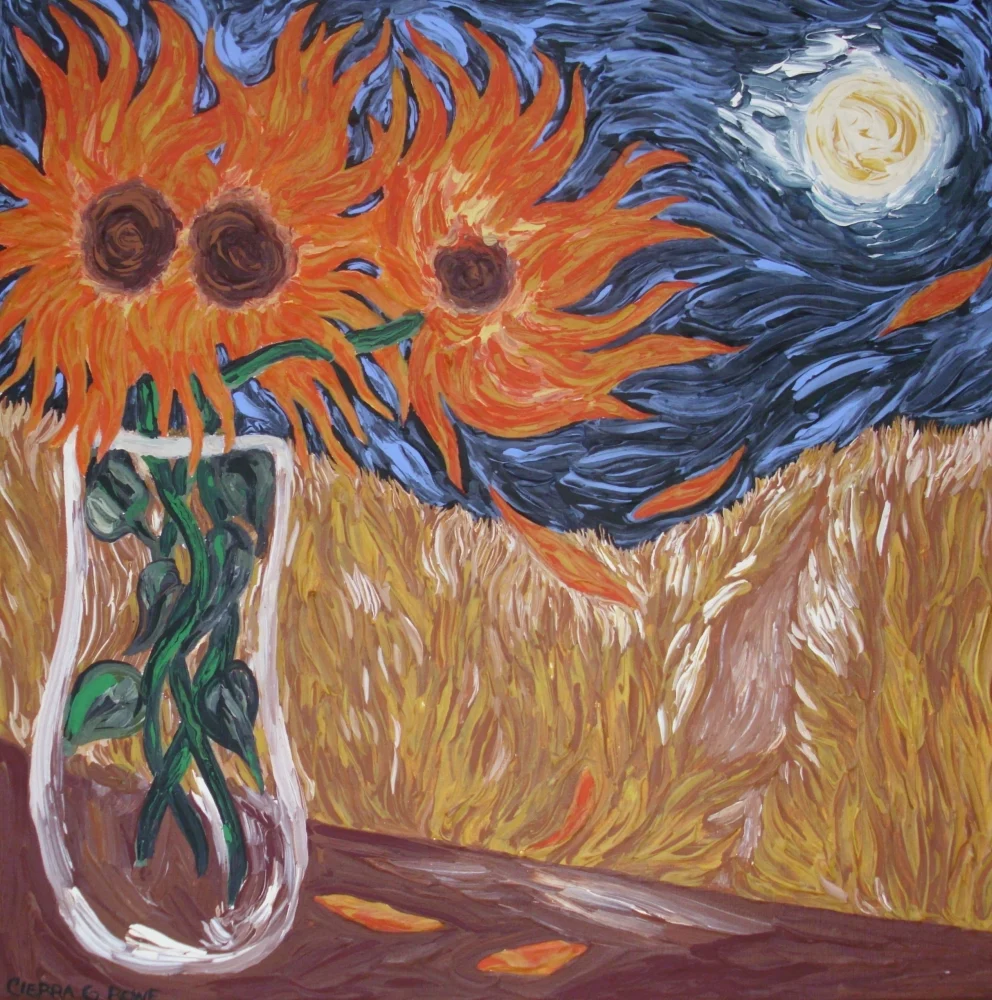 © CIERRA G. ROWE - SUNFLOWER EMBRACE