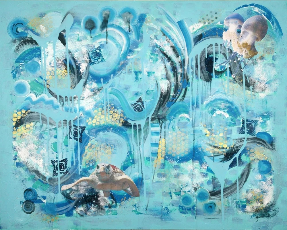 Cosmic Swimming Cosmic Swimming